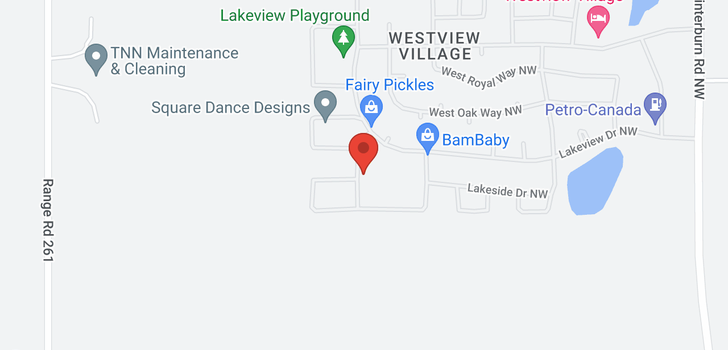 map of 2954 Lakewood Drive NW